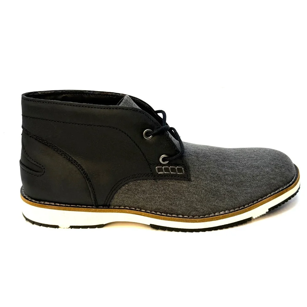 Thomas & Vine Men's‎ Theo Chukka Dress Boot Black Size 8 NWT/BOX